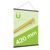 Houten posterstrips/posterhangers, met ophangkoord en magneetsluiting 420 mm | zwart 