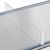 Vakverdelers "Flexible" met linkse eindstop, transparant 60 mm