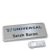 Naambadge Icon® „Alu-Complete“ roestvrij staal  | mag® magneet 
