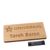Naambordje van hout, timberline® “complete-engraved” 76,3 x 38 mm  | Roestvrij stalen pin 