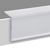 Prijsrail/scanrail HE, zelfklevend, 15° leeshoek 26 mm | 100 mm | transparant  | zelfklevend (foam tape)  | Zelfklevende onderzijde 