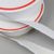 Zelfklevend klittenband, set bestaande uit 25 m lusband en 25 m haakband 50 mm | wit 