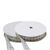 Klittenbandrondjes op rol, 21 mm | null | set haak & lus