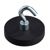 Magneet met rubbercoating met haak 31 mm | null