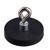Magneet met rubbercoating met oog 31 mm | null