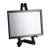 Mobiele ezel van aluminium met inklapbaar frame  zwart  | 500 mm | A3 297 x 420 mm 