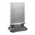 Stoepbord/posterbord A1 STORM-STOP Pro, met watertank, wind- en weerbestendig zilver 