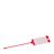 Sleutelhanger werkplaats FIX, neutraal rood 