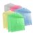 Documentenmappen met inhangstrook, A4, diverse kleuren (10 stuks) null
