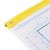 HELE Tekeninghoes / beschermhoes, met ritssluiting, transparant A0 Oversize