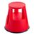 Rolkruk kunststof, 2 treden rood 