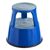 Rolkruk metaal, 2 treden blauw 