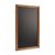 Houten krijtwandbord 47 x 79 cm 