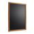 Houten krijtwandbord 60 x 87 cm 