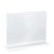 T-standaard,  staand formaat, transparant, acryl A6  | dwars/liggend formaat 