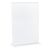 T-standaard,  staand formaat, transparant, acryl A6  | staand formaat 