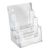 Brochurehouder voor aan de muur of als staande houder, polystyreen, transparant PTXC 3 x A5 
