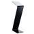 Vloerdisplay acryl CAPTION Pro A4 zwart  | glanzend  | 3 stuk / doos (best price) 
