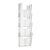 Wandfolderhouder, polystyreen, incl. verdelers, transparant PTXK A4 + 1/3 A4  | staand formaat  | 4 vak 