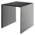 U-standaard acryl, zwart 200 x 200 x 200 mm