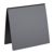 Krijtbord in dakvorm, zwart 100 x 100 mm 
