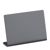 L-standaard krijtbord, zwart 70 x 50 mm  | liggend formaat 