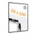 Kliklijsten, aluminium, B1, zelfklevend zwart  | in verstek 