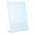 L-standaard, PMMA (acryl), transparant-groen A4 