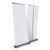 Roll Up Exclusive, zonder bedrukking, 200 x 85 cm | zwart 