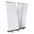 Roll Up Standard, zonder bedrukking, 200 x 100 cm | zwart 
