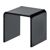 U-standaard acryl, zwart 50 x 50 x 50 mm
