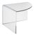 Deco platform, acryl, transparant 100 mm