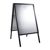Stoepbord A1 SOLID-STOP Pro, 32 mm, verstek, afdichting zwart 
