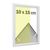 Aluminium fotolijsten, helder styreen 10 x 15 cm  | zilver  | mat 