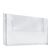 Wandbrochurehouder, polystyreen, transparant, Taymar 1 x A4  | liggend formaat 
