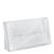 Folderhouder, parallelle compartimenten, polystyreen, staand formaat, transparant, Taymar 1/3 A4  | 3 