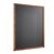 Houten krijtwandbord 80 x 100 cm 