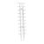 Wandfolderhouder JACKSON van draad, metaal, zilver A4  | staand formaat  | 10 