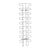 Wandfolderhouder JACKSON van draad, metaal, zilver A6  | liggend formaat  | 9 