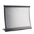 L-standaard CURVE met magnetisch frame A4, zwart liggend formaat 