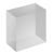 Acrylblok, transparant 75 x 75 x 40 mm