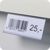 Prijsrail/scanrail HE, zelfklevend, 15° leeshoek 39 mm | 90 mm | transparant  | zelfklevend (standaard tape)  | Zelfklevende bovenzijde 