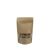 Stazakken kraftpapier met venster 130 x 225 mm  | bruin 