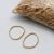 Rubberen elastieken, naturel 50 mm | 3 mm