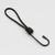 Spanners/spanelastieken met metalen haak 150 mm | zwart 