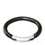 Karabijnhaak, rond, 38 mm, aluminium, zwart zwart 