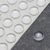 Stootdoppen, halfrond, zelfklevend 11.1 mm | transparant 