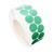 Textiel versterkte kleefrondjes, groen 30 mm | 2500 st