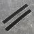 Klittenbandstrips, zelfklevend, haak en lus (paarsgewijs) 20 x 150 mm  | zwart 