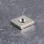 Neodymium magneten vierkant, met verzonken gat 20 x 20 mm 